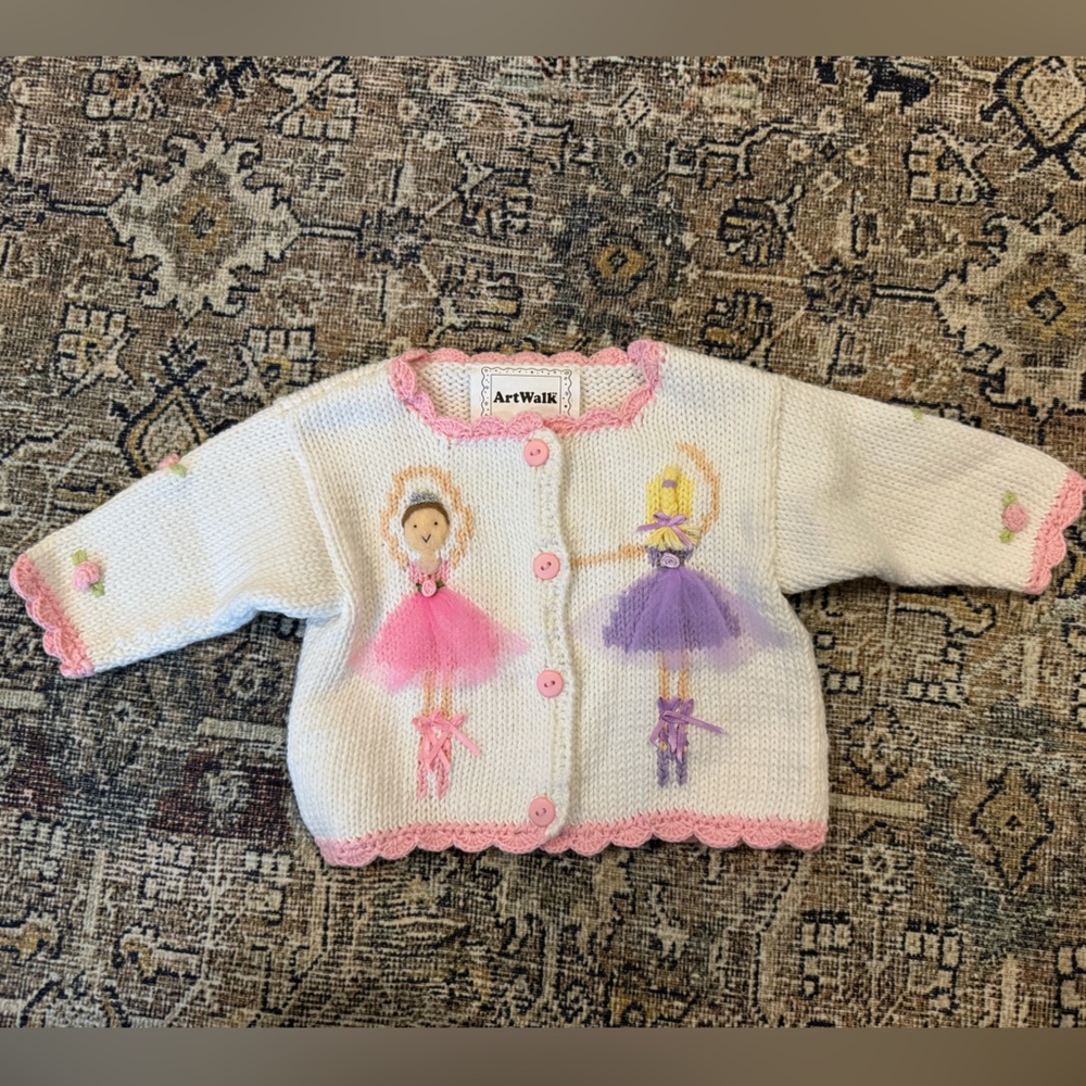 Art Walk Baby Girl Ballerina Sweater